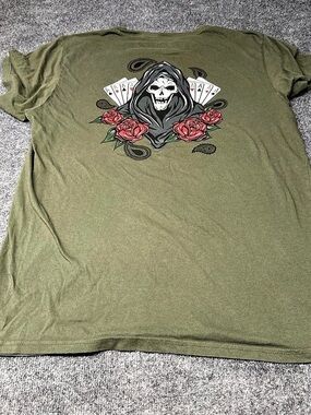 Taco Tuesday Graphic Short Sleeve Tee in Green Size XL